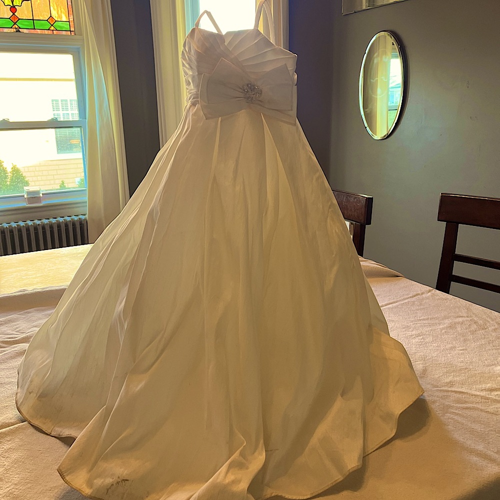 Flower girl dress, toddler size 3